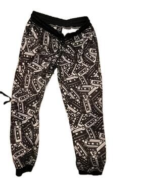 G-Net Cassette Print Track Pants Mens Medium